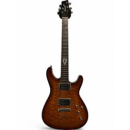Used Ibanez SZ520QM Natural Solid Body Electric Guitar