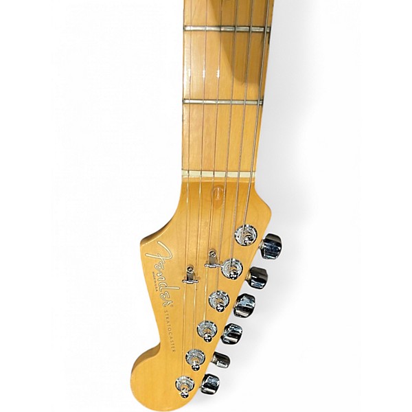Used Fender American Standard Stratocaster Inca Silver Solid Body Electric Guitar