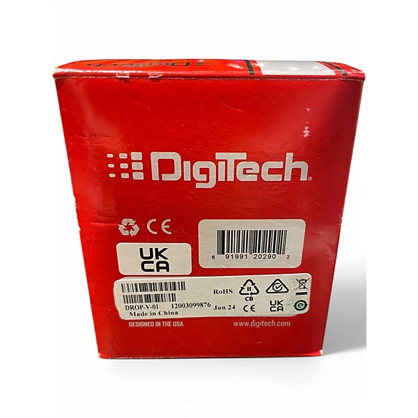 Used DigiTech The Drop Polyphonic Drop Tune Pitch-Shifter Effect Pedal