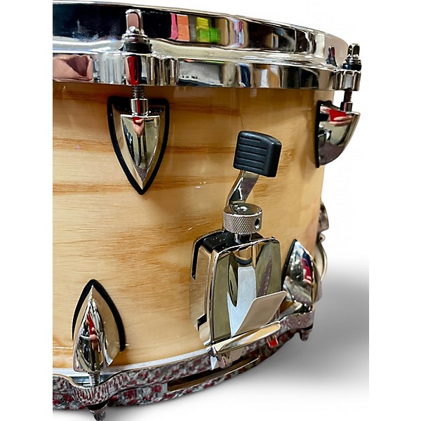 Used Orange County Drum & Percussion 13X7 Maple Ash Snare Drum  Natural Drum