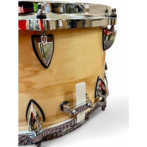Used Orange County Drum & Percussion 13X7 Maple Ash Snare Drum  Natural Drum