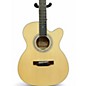 Used Zager ZAD500MCE Natural Acoustic Electric Guitar