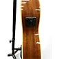 Used Zager ZAD500MCE Natural Acoustic Electric Guitar