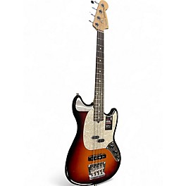 Used Fender American Performer Mustang Bass Sunburst Electric Bass Guitar
