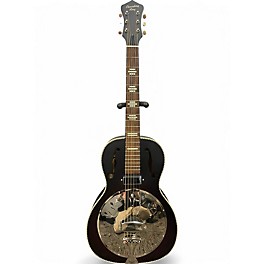Used Recording King RPHR2E Brown Burst Resonator Guitar