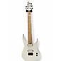 Used Schecter Guitar Research KM7 MKIII Snowblind White Solid Body Electric Guitar thumbnail