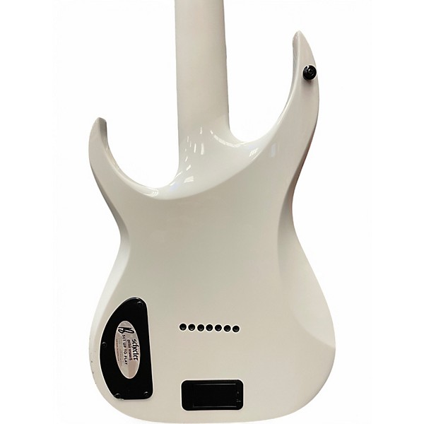 Used Schecter Guitar Research KM7 MKIII Snowblind White Solid Body Electric Guitar