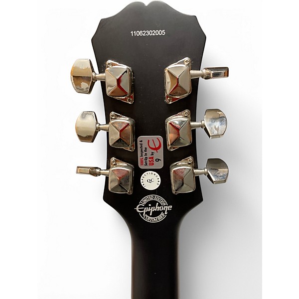Used Epiphone Used Epiphone SG Junior Satin Black Solid Body