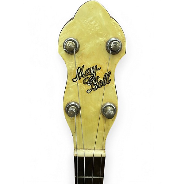 Vintage 1920s Mary-bell Tenor Banjo Natural Banjo