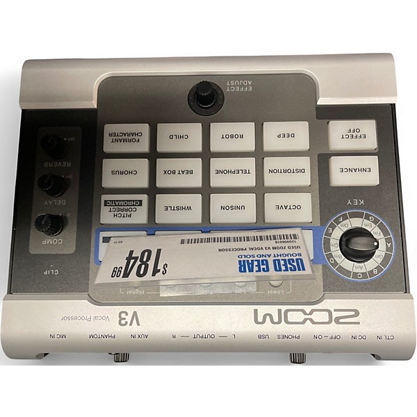 Used Zoom V3 Vocal Processor