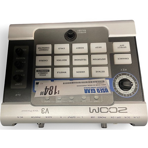 Used Zoom V3 Vocal Processor