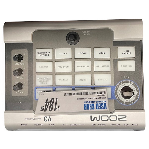 Used Zoom V3 Vocal Processor