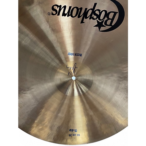 Used Bosphorus Cymbals 20in Traditional Thin Ride Cymbal