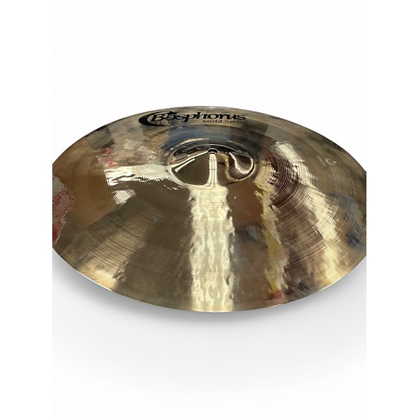 Used Bosphorus Cymbals 18in Gold Series Fast Crash Cymbal