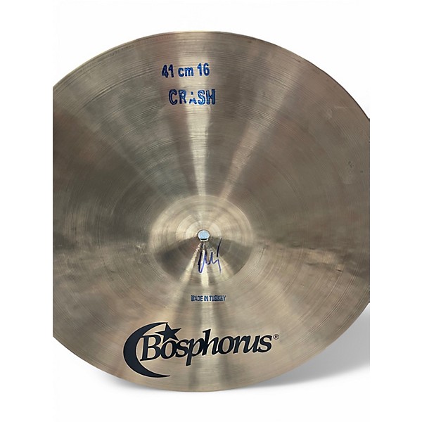 Used Bosphorus Cymbals 16in Traditional Crash Cymbal