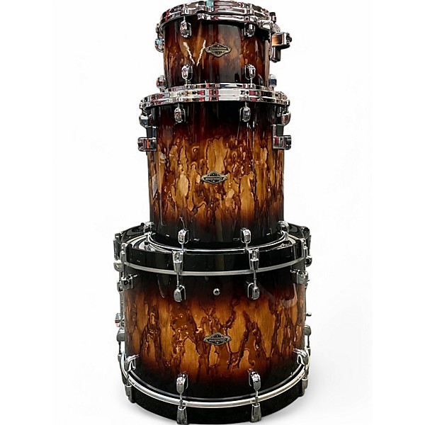 Used 2024 TAMA 3 Piece Starclassic MOLTEN BROWN BURST Drum Kit