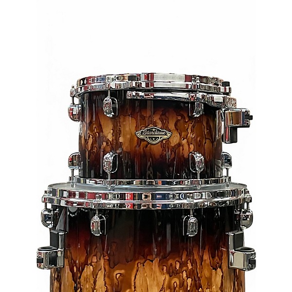 Used 2024 TAMA 3 Piece Starclassic MOLTEN BROWN BURST Drum Kit