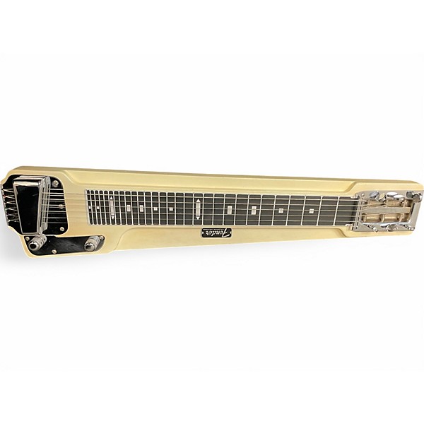 Vintage 1960s Fender Deluxe 6 Lapsteel White Lap Steel