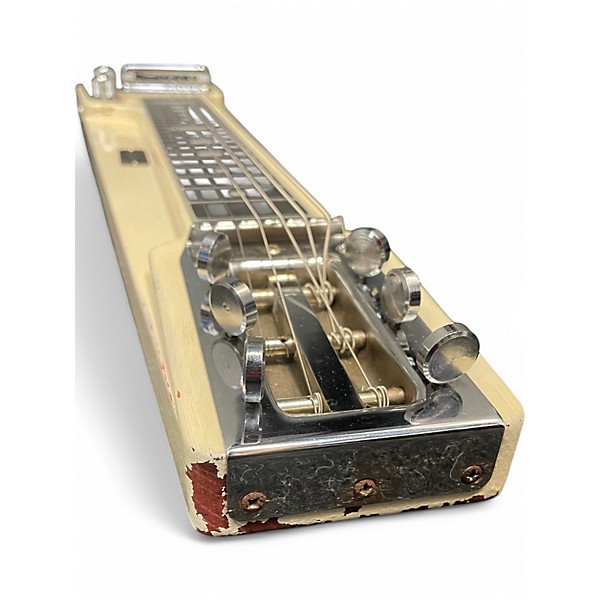 Vintage 1960s Fender Deluxe 6 Lapsteel White Lap Steel