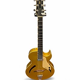 Used Gretsch Guitars G3967 Gold Hollow Body Electric Guitar