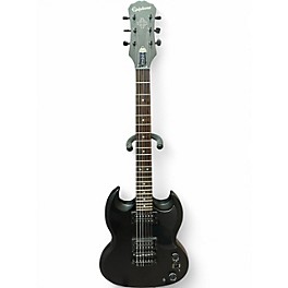 Used Epiphone GOTHIC SG Black Solid Body Electric Guitar
