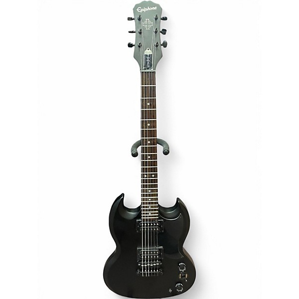 Used Epiphone GOTHIC SG Black Solid Body Electric Guitar,Specials : American Fashion Style Bags On Sale