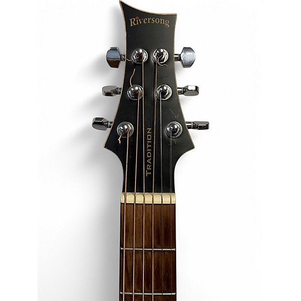 Used Riversong Guitars TRAD CDN SE Natural Acoustic Electric Guitar