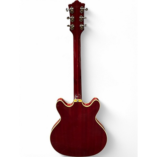 Used Guild Starfire IV Cherry Hollow Body Electric Guitar