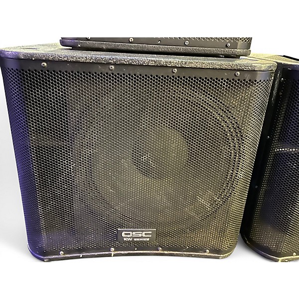 Used QSC KW181 1000W Powered Subwoofer
