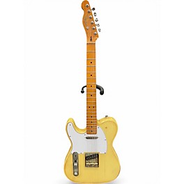 Used Squier Telecaster Blonde Solid Body Electric Guitar