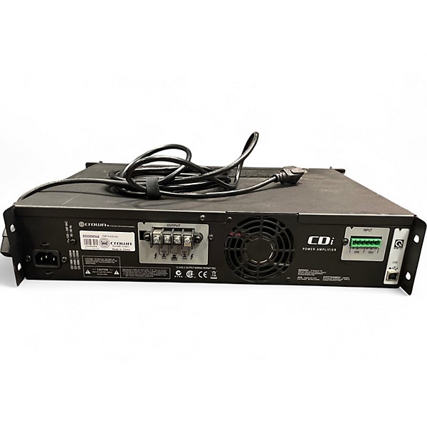 Used Crown CDI1000 Power Amp