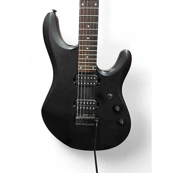 Used Sterling by Music Man JP-60 Black Solid Body Electric Guitar