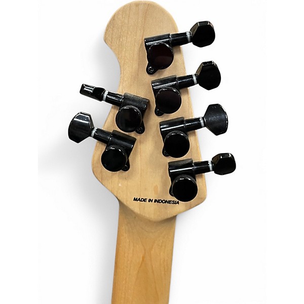 Used Sterling by Music Man JP-60 Black Solid Body Electric Guitar