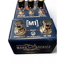 Used Walrus Audio M1 HIGH FIDELITY MODULATION MACHINE MAKO SERIES Effect Pedal