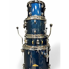 Used SPL 5 Piece Velocity  Metallic Blue Drum Kit