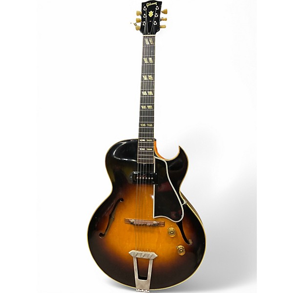 Vintage 1952 Gibson ES175 Sunburst Hollow Body Electric Guitar