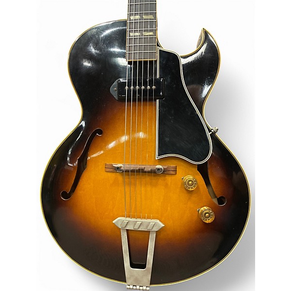 Vintage 1952 Gibson ES175 Sunburst Hollow Body Electric Guitar
