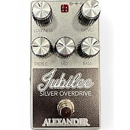 Used Alexander JUBILEE SILVER OVERDRIVE Effect Pedal