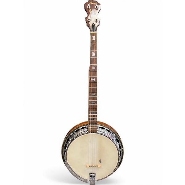 Used Alvarez 5 STRING BANJO Natural Banjo