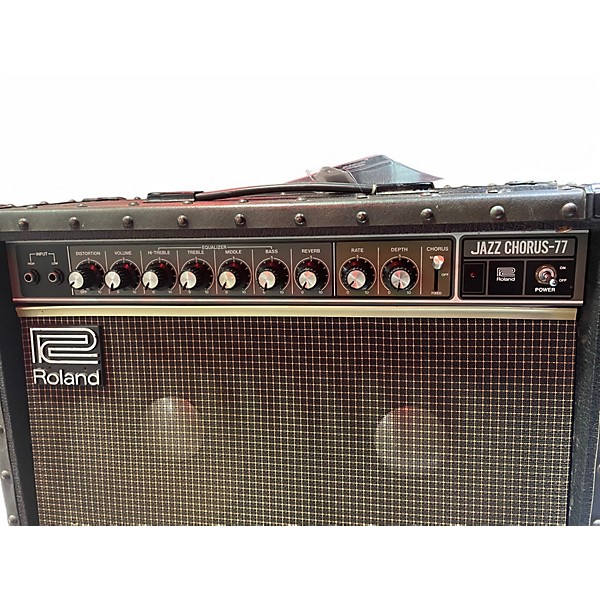 Used Roland Used Roland JC77 Jazz Chorus 77 2x12 Tube Guitar Combo Amp ...