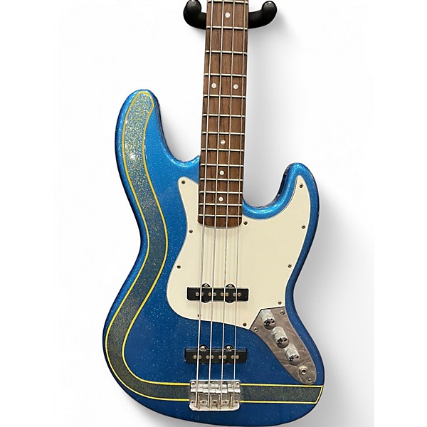 Used Johnson Jazz Bass Buffalo Sabres Electric Bass Guitar