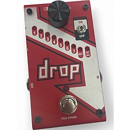Used DigiTech The Drop Polyphonic Drop Tune Pitch-Shifter Effect Pedal