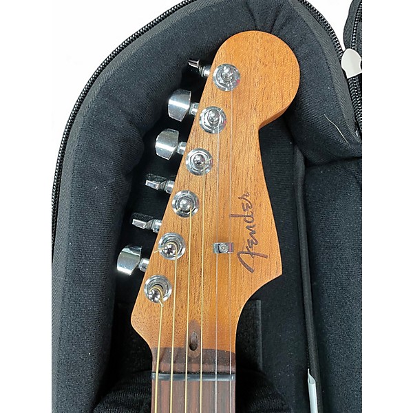 Used Fender ACOUSTIC JAZZMASTER FOREST GREEN Acoustic Electric Guitar