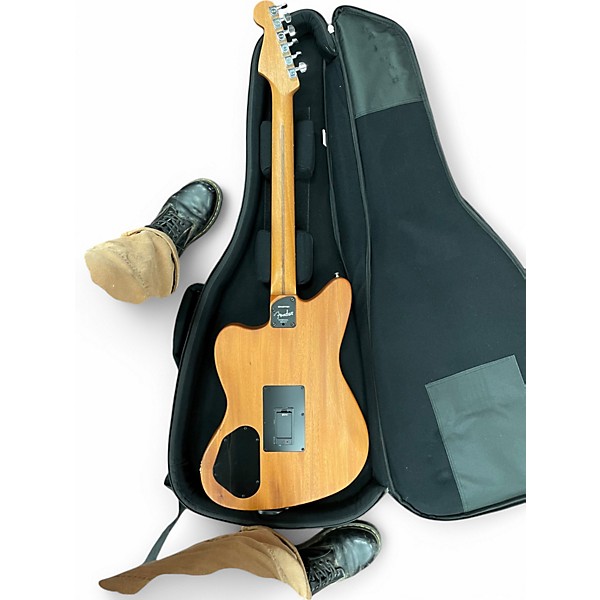 Used Fender ACOUSTIC JAZZMASTER FOREST GREEN Acoustic Electric Guitar