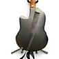 Used Ovation Celebrity CC074 Natural Acoustic Bass Guitar