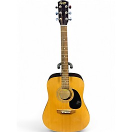 Used Squier SA-50 Natural Acoustic Guitar