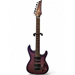Used Ibanez S470 Purple Burst Solid Body Electric Guitar