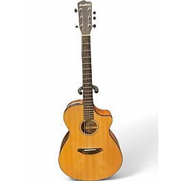Used Breedlove Discovery Concert CE Natural Acoustic Electric Guitar