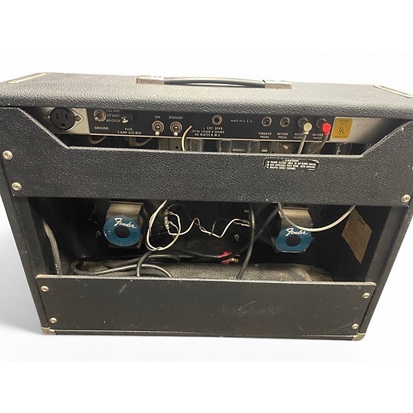 Vintage 1977 Fender Vibrolux Reverb 40W 2x10 Tube Guitar Combo Amp