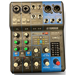 Used Yamaha MG06X Unpowered Mixer